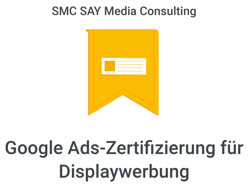 SMC Google Ads Zertifizierung